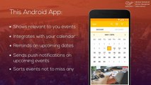 S.E.A. Event Calendar - Event App Development for Android