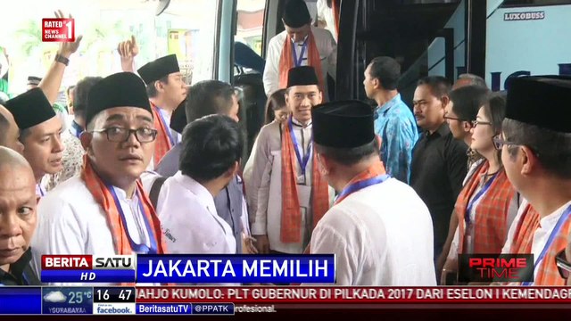 KPU DKI Rapat Pleno Penetapan Cagub-Cawagub DKI