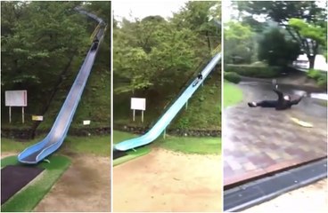 Toboggan fun mais dangereux au Japon