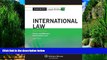 Books to Read  Casenotes Legal Briefs: International Law Keyed to Carter, Trimble,   Weiner, 6th