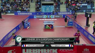 2016 ETTC (MS-Final) LEBESSON Emmanuel vs GAUZY Simon [Full Match/Russian|HD50fps]