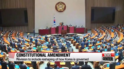 Constitutional Amendment under tight schedule