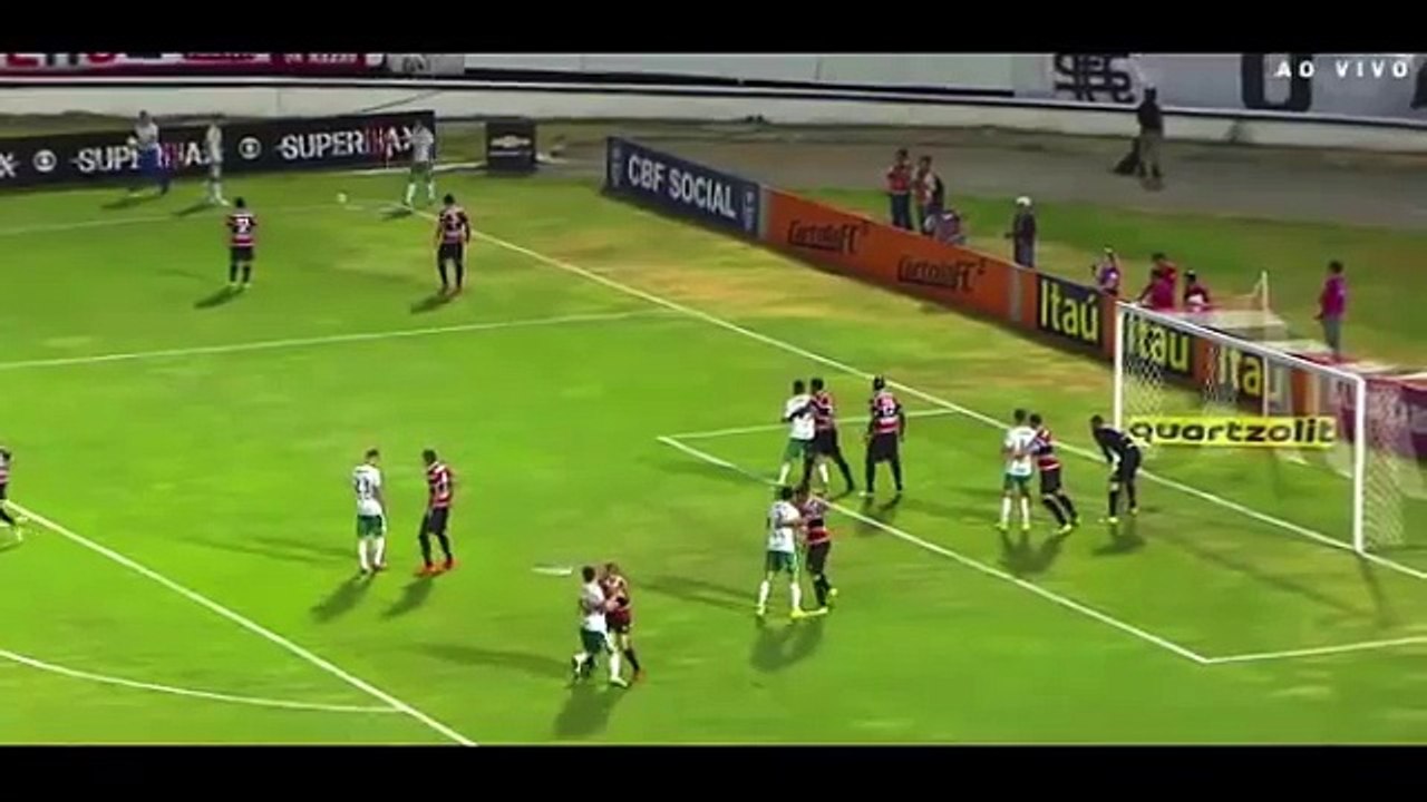 Santa Cruz 2 x 3 Palmeiras - VERDÃO SEGUE LÍDER - Melhores Momentos - Campeonato Brasileiro 2016