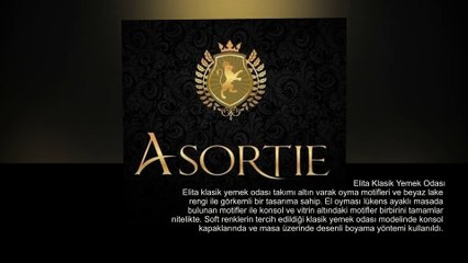 Elita Klasik Yemek Odası