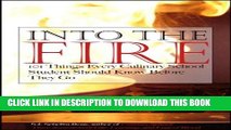 [PDF] Into the Fire: 101 Things Every Culinary School Student Should Know Before They Go Popular