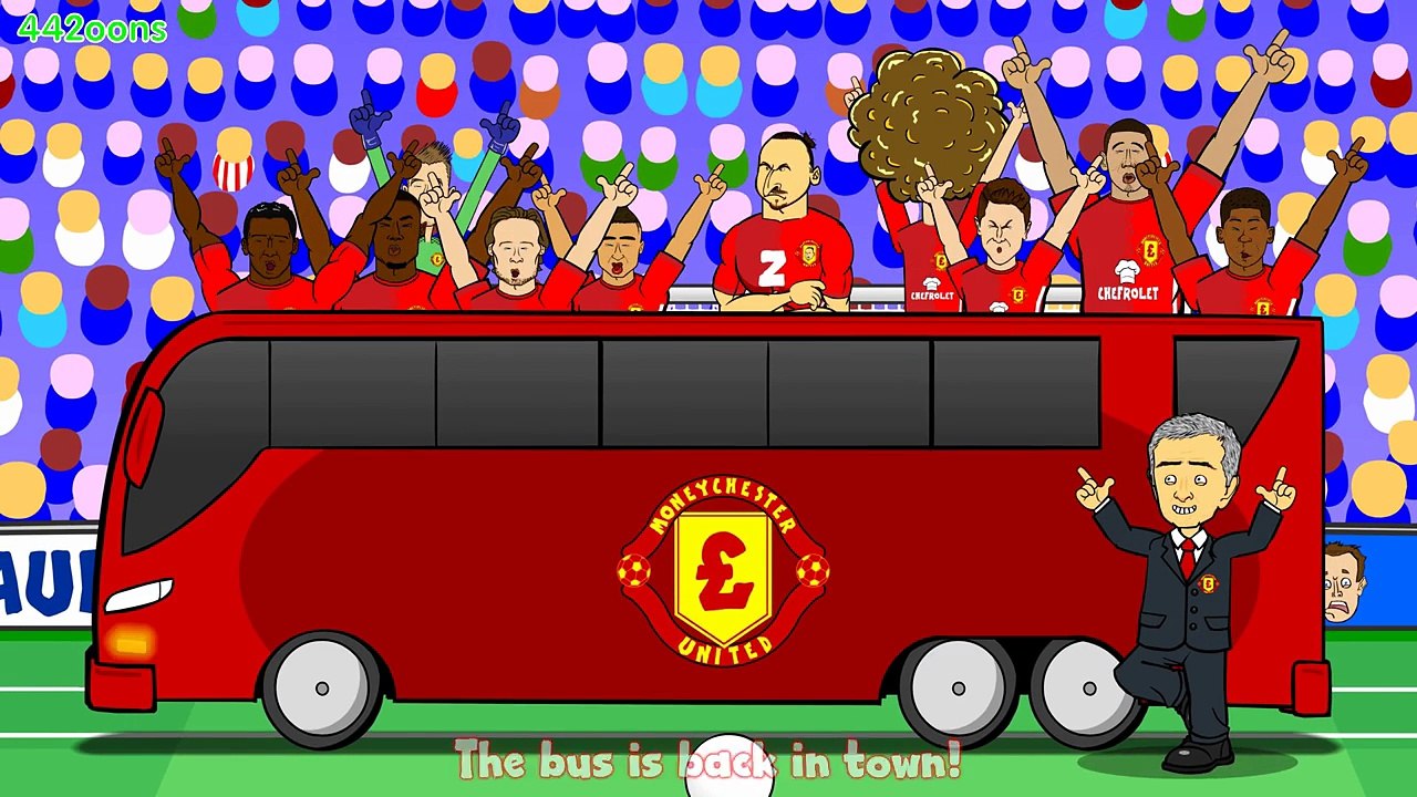 4-0! THE BUS IS BACK IN TOWN! (Chelsea vs Man Utd 2016 Parody goals & highlights)