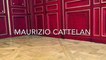 Maurizio Cattelan est à la Monnaie de Paris pour son exposition : Not afraid of love