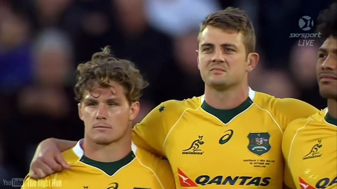 Haka All Blacks contre l'Australie (Auckland - 2016)