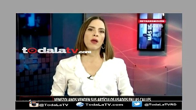 Venezolanos convertidos en Buhoneros; venden ropa y articulos usados en las calles-Mas Que Noticias-Video