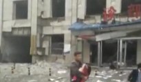 Çin'de 7 kişinin yaşamını yitirdiği patlamadan ilk görüntüler