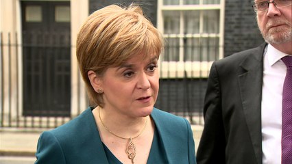 Sturgeon: Deeply frustrated by approach to Brexit