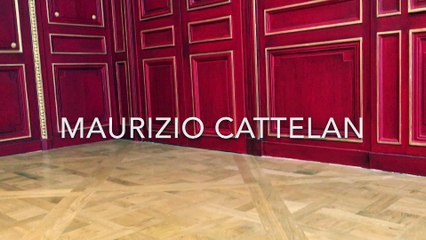 Maurizio Cattelan est à la Monnaie de Paris pour son exposition : Not afraid of love