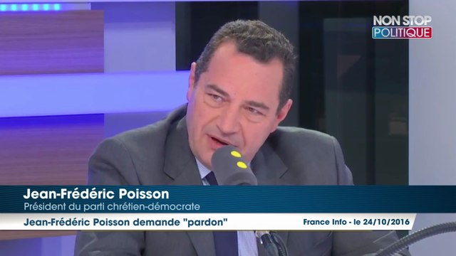 Lobbies sionistes : Jean-Frédéric Poisson demande pardon