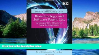 READ FULL  Biotechnology and Software Patent Law: A Comparative Review of New Developments (New