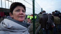 Tension à Calais lors de l'évacuation de la 'Jungle'