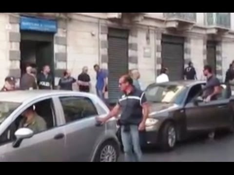 Catania - Grimaldi Square , blitz antidroga a Librino (13.10.16)