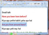 Part Three English for taxi drivers! Small talk English To Urdu  By Tariq