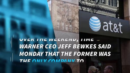 Time Warner CEO: AT&T was only company to attempt takeover