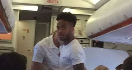 Raheem Sterling, Promosyon Bilet ile Uçak Yolculuğu Yaptı