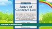 Books to Read  Rules of Contract Law Statutory Supplement  Best Seller Books Best Seller