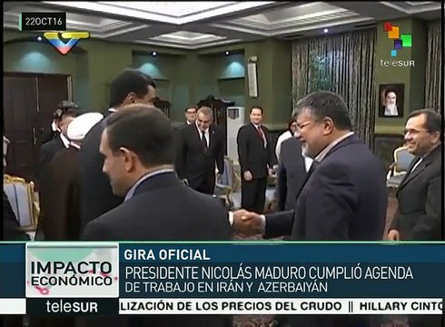 Venezuela e Irán firman acuerdos en temas energéticos