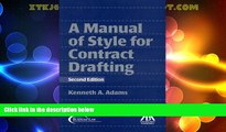Big Deals  Manual of Style for Contract Drafting  Best Seller Books Most Wanted