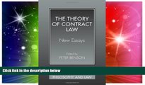 READ FULL  The Theory of Contract Law: New Essays (Cambridge Studies in Philosophy and Law)  READ
