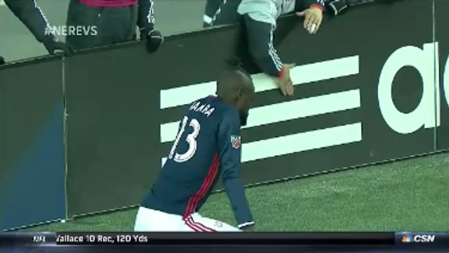 Kei Kamara Gets Yellow Card For This Funny Celebration!