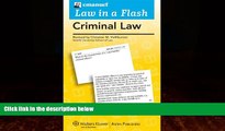 Big Deals  Law in a Flash Criminal Law  Full Ebooks Most Wanted