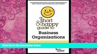 Books to Read  Short and Happy Guide to Business Organizations (Short and Happy Series)  Full