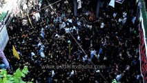 Indian shia muslims gather for Muharram