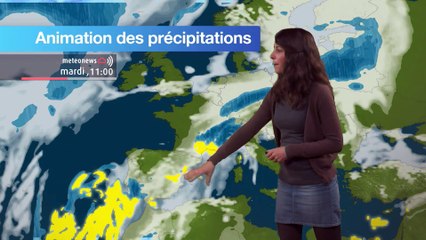 Prévisions météo pour la journée du mardi 25 octobre