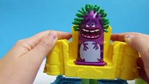 Play Doh Monsters University Scare Chair Barber Shop Disney Play-Doh toy review unboxingsurpriseegg