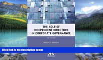 Books to Read  The Role of Independent Directors in Corporate Governance: An Update of The Role of