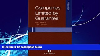 Big Deals  Companies Limited by Guarantee: Third Edition  Full Ebooks Best Seller