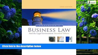 Books to Read  Anderson s Business Law and the Legal Environment, Standard Volume, 22nd Edition
