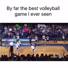 Un joueur est mis KO pendant un match de volley !