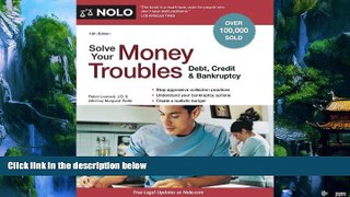 Books to Read  Solve Your Money Troubles: Debt, Credit   Bankruptcy  Best Seller Books Best Seller