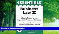 Big Deals  Business Law II Essentials (Essentials Study Guides)  Full Ebooks Best Seller