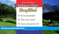 Books to Read  Sarbanes-Oxley Simplified  Best Seller Books Best Seller