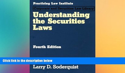 Must Have  Understanding The Securities Laws  READ Ebook Full Ebook