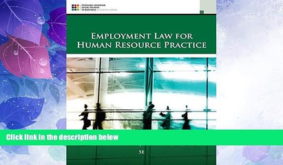 Big Deals  Employment Law for Human Resource Practice  Full Read Best Seller