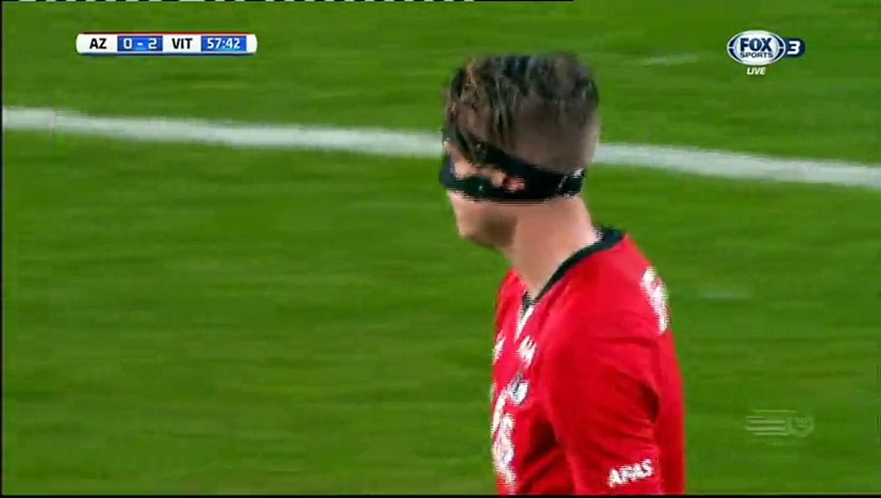 0-2 Ricky van Wolfswinkel Penalty Goal Holland  Eredivisie - 15.10.2016 AZ Alkmaar 0-2 Vitesse Arnhem