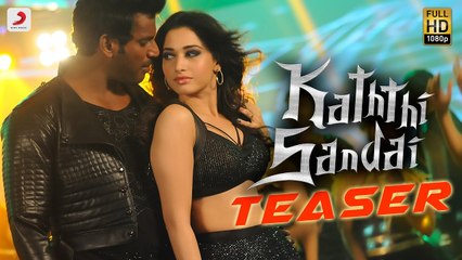 Kaththi Sandai Tamil Movie - Official Teaser | 2016 | Vishal | Tamannaah