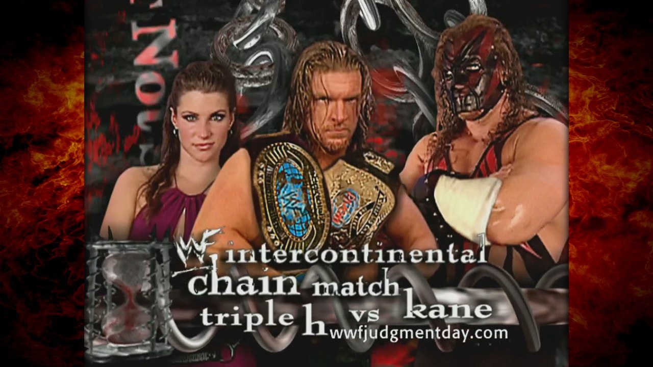 Kane vs Triple H /w Stephanie McMahon IC Title "Chain Match" 5/20/01