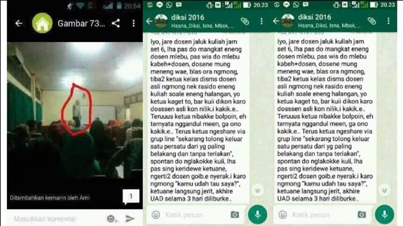 Viral di Facebook - UNNES ada Dosen GAIB yang Kakinya Nggak Napak, Horor Sob!
