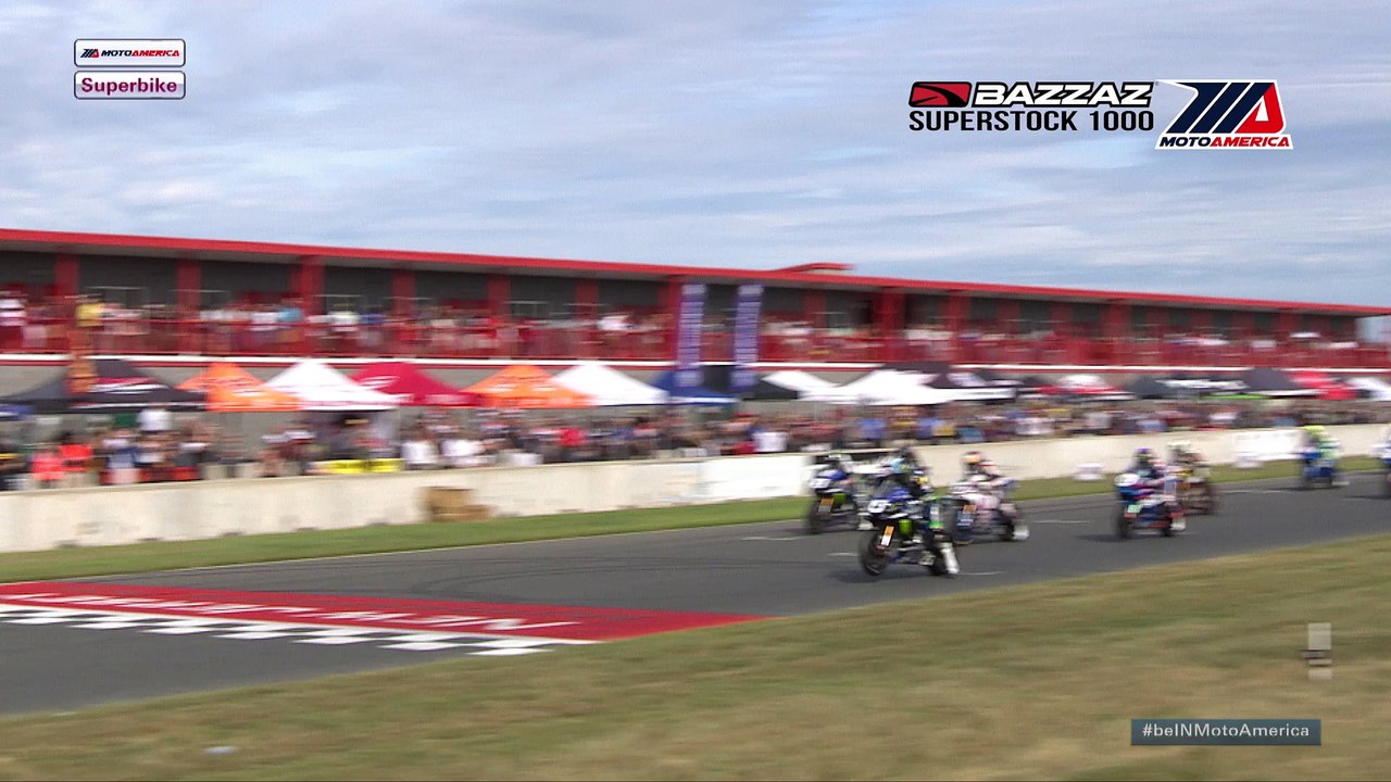 MotoAmerica Bazzaz Superstock 1000 Highlights New Jersey Motorsports Park