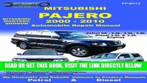 [FREE] EBOOK Mitsubishi Pajero 2000 to 2010 (Max Ellery s Vehicle Repair Manuals) ONLINE COLLECTION