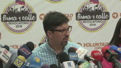 Oposición venezolana convoca a la "toma de Venezuela" a partir de este miércoles