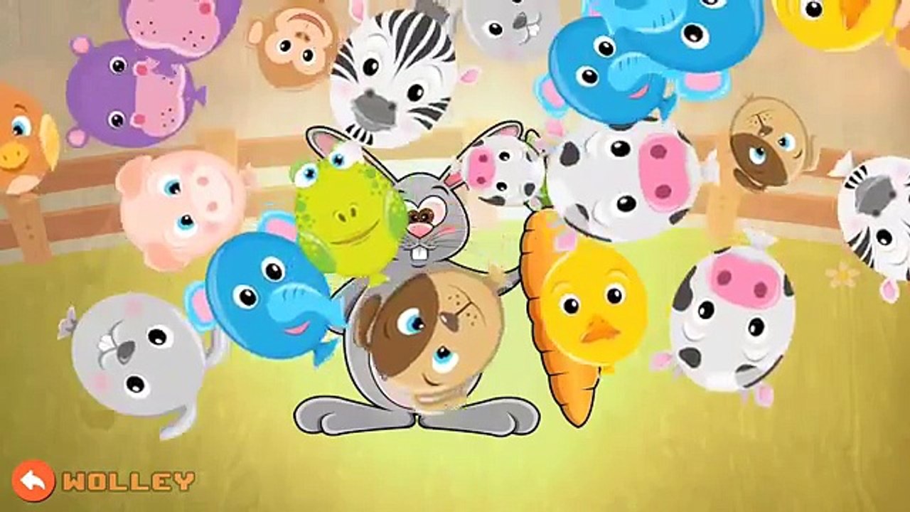 Kids Learn Farm Animals Names & Sounds - Toddler Kids Puzzle by Abuzz Educational Games For Children